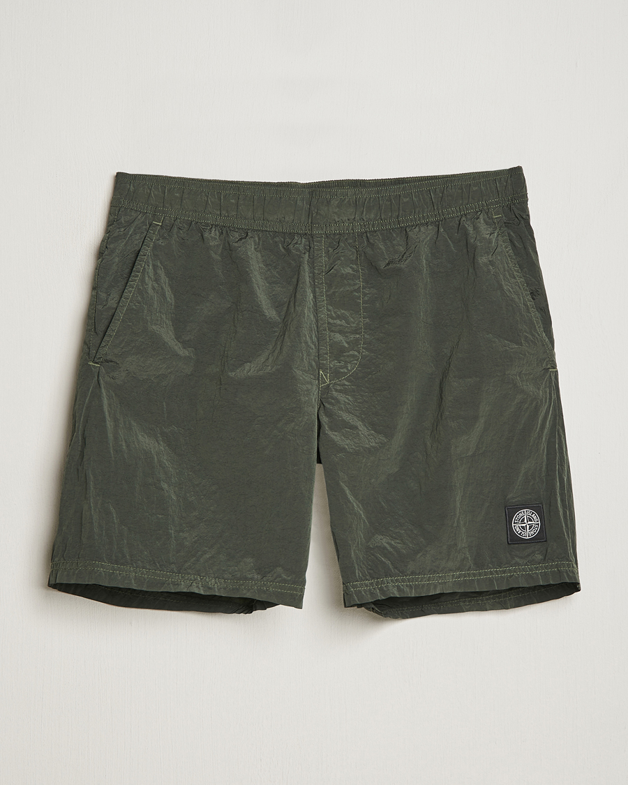 Herre | Badebukser | Stone Island | Nylon Metal Econyl Swimshorts Musk