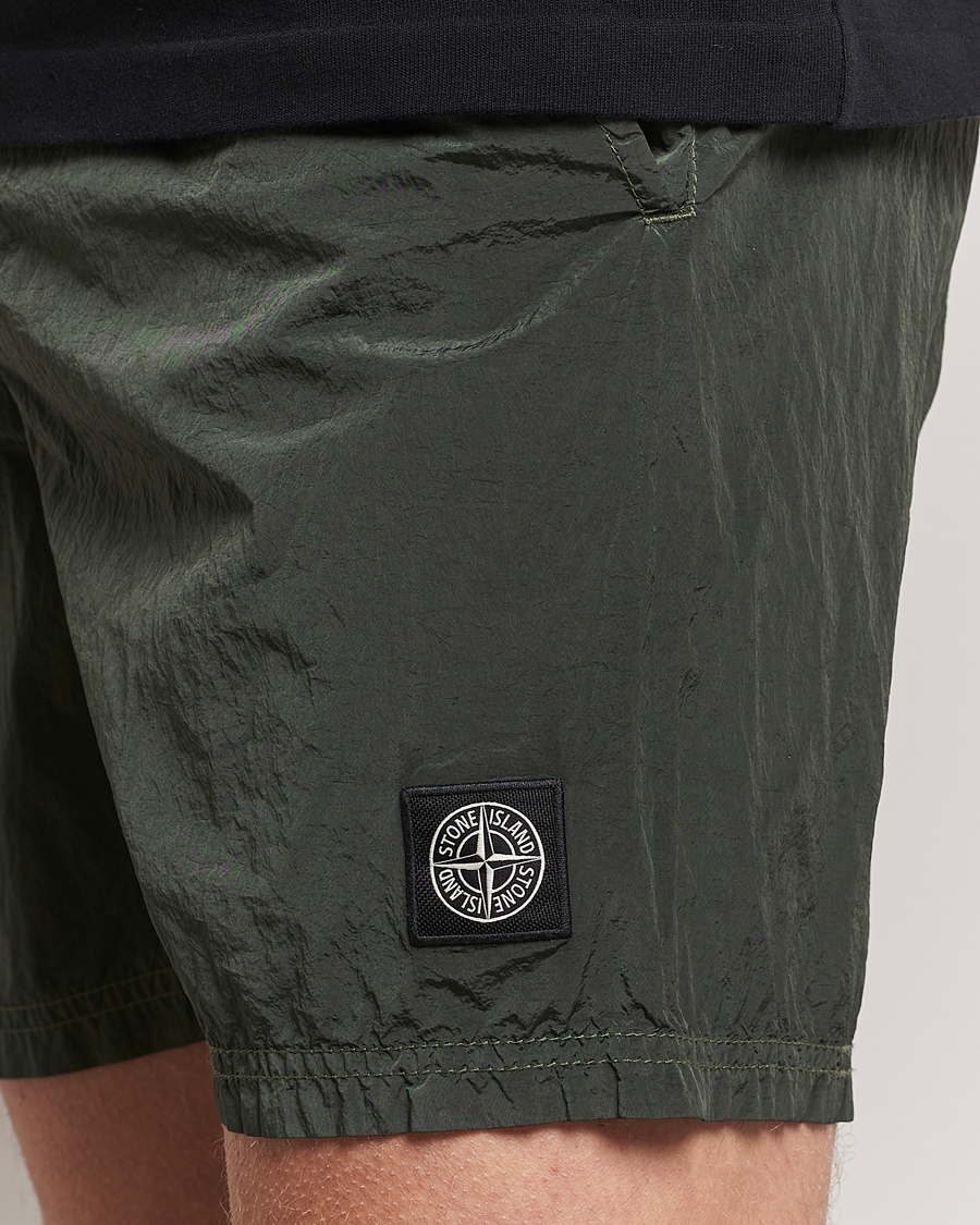 Herre | Badebukser | Stone Island | Nylon Metal Econyl Swimshorts Musk