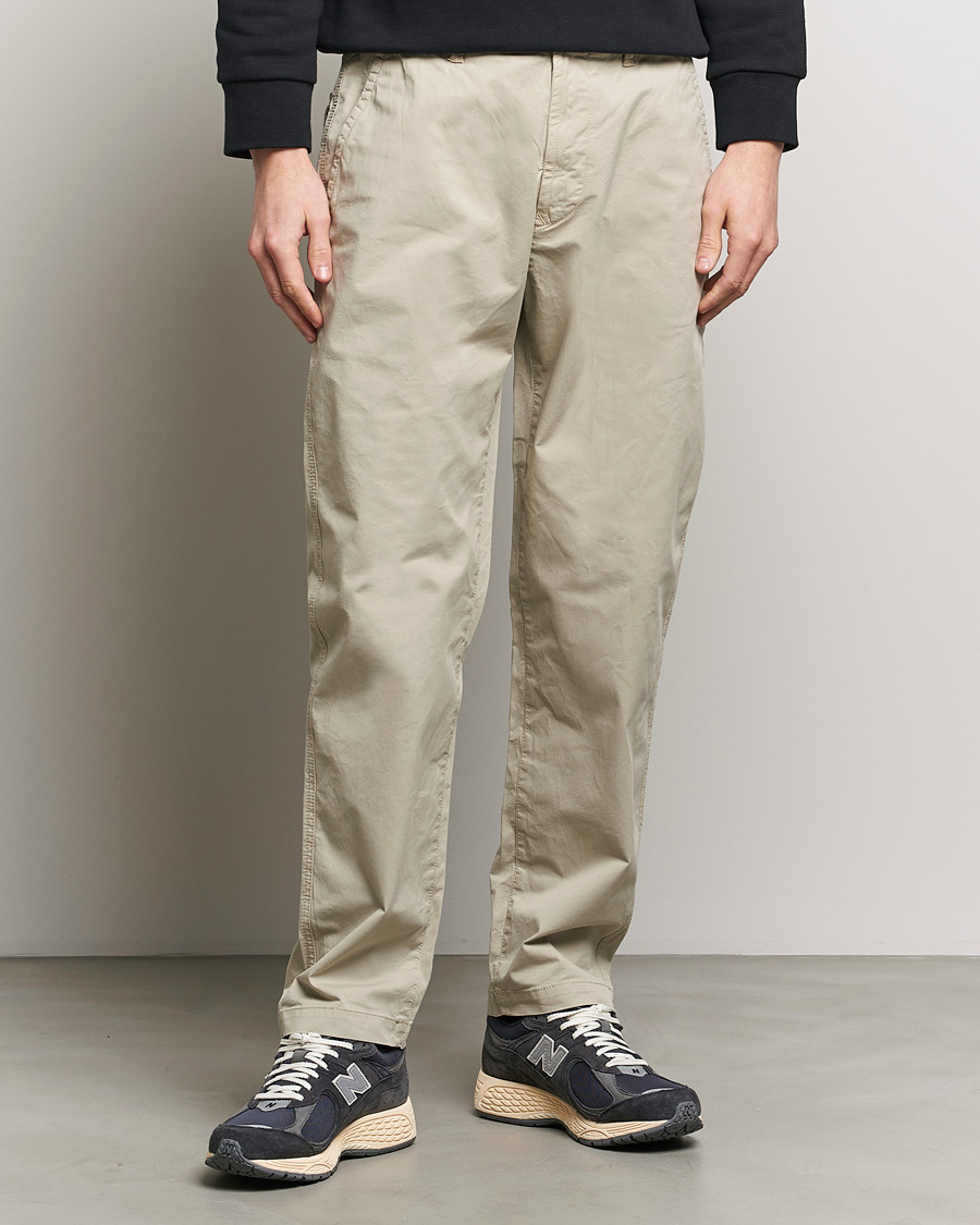 Men |  | Stone Island | Supima Cotton Twill Stretch Pants Sand