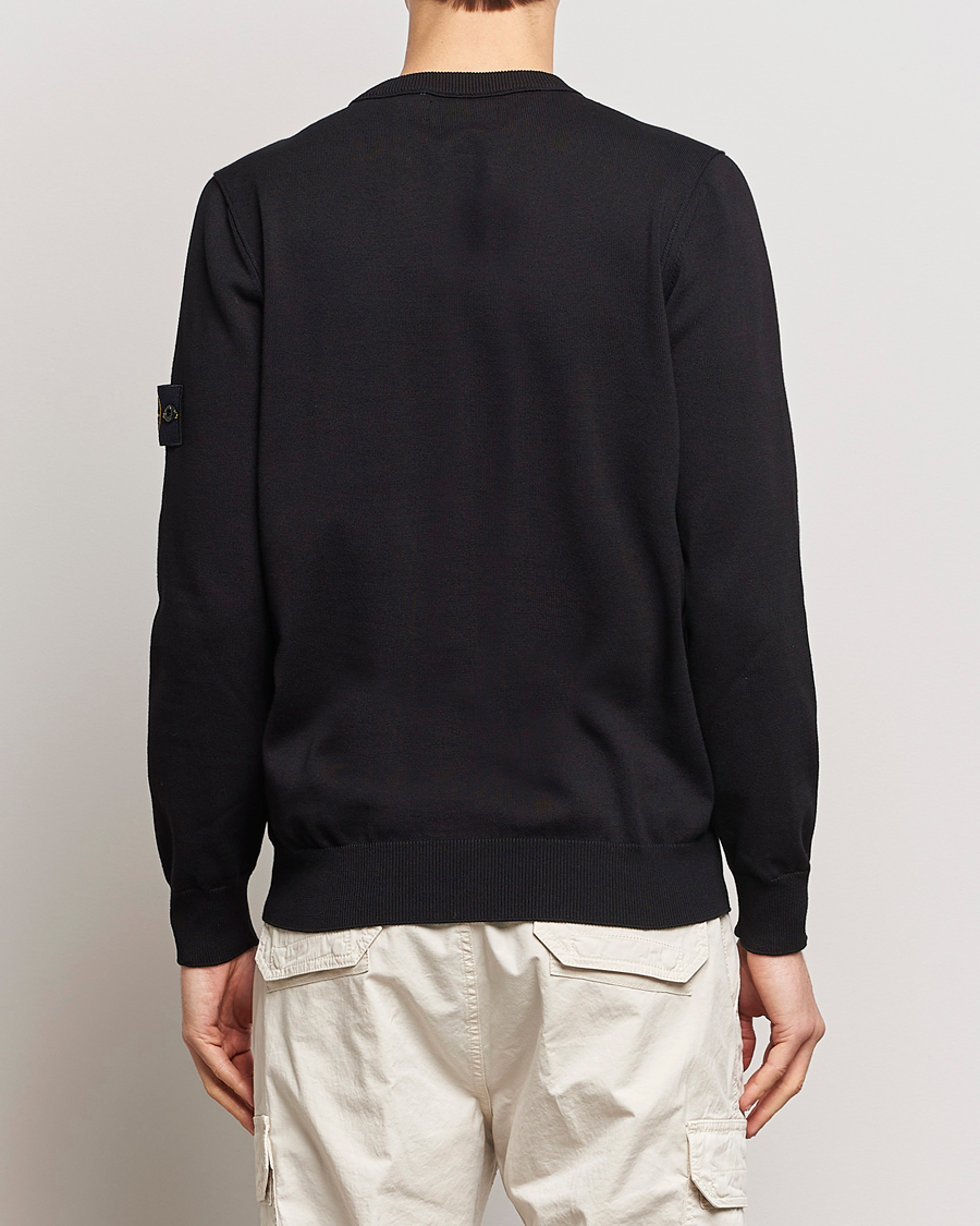 Herre | Trøjer | Stone Island | Soft Organic Cotton Crew Neck Black