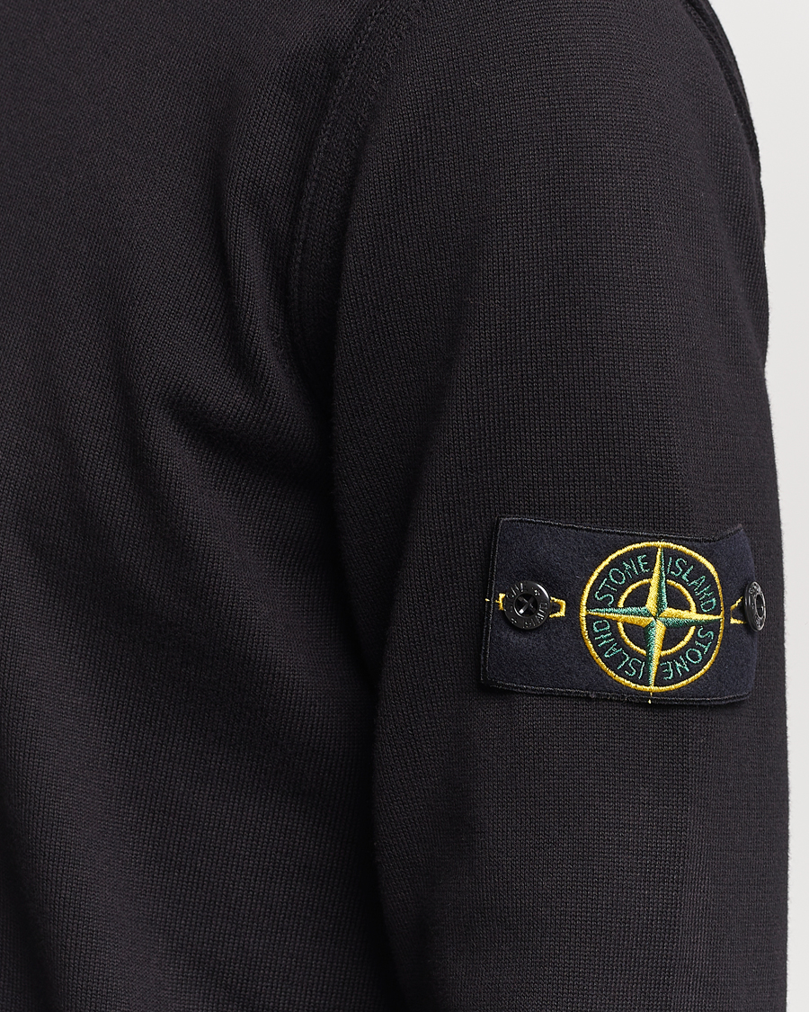 Herre | Trøjer | Stone Island | Soft Organic Cotton Crew Neck Black