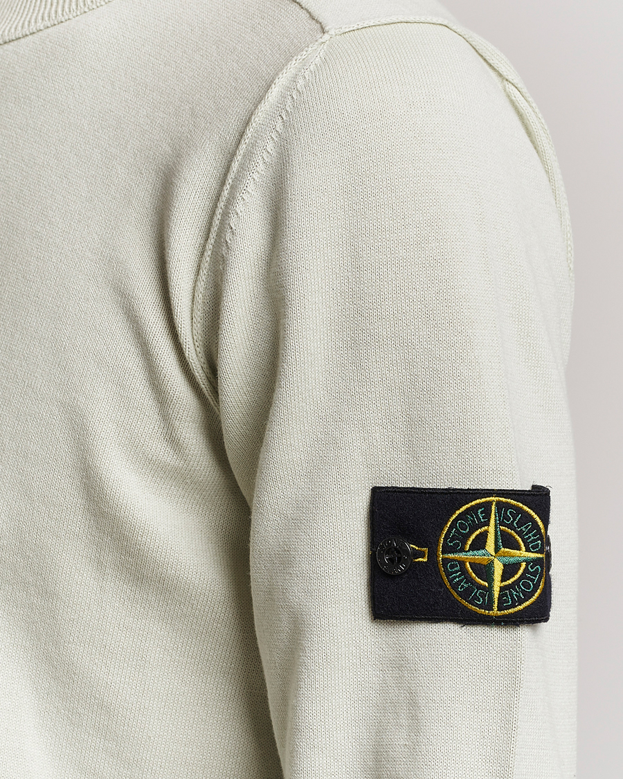 Herre | Trøjer | Stone Island | Soft Organic Cotton Crew Neck Pistachio