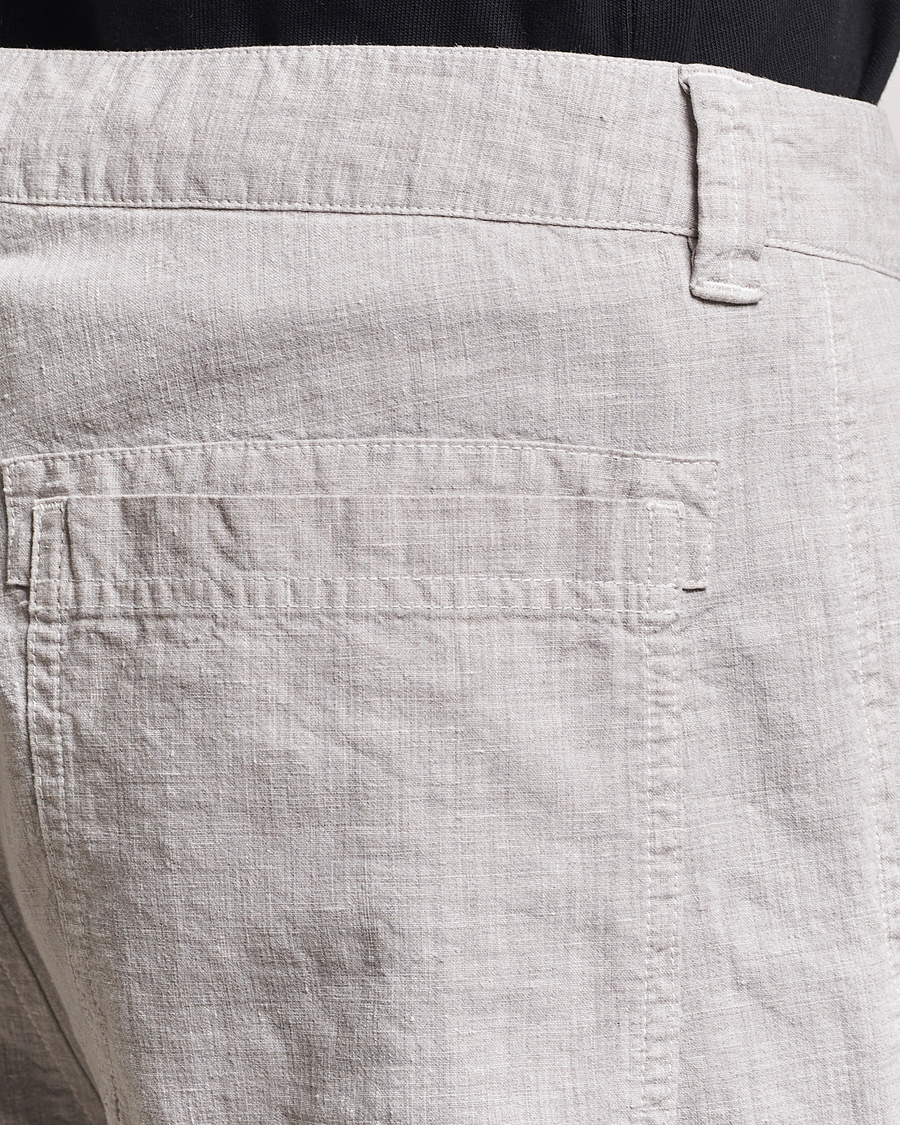 Herre | Jakkesæt | Stone Island | Linen Nylon Relaxed Suit Dove Grey