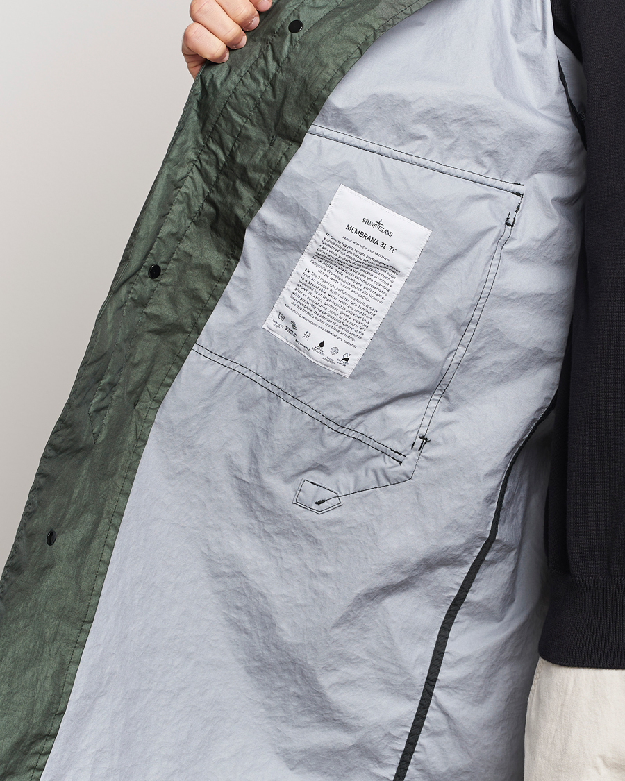 Herre | Jakker | Stone Island | Membrana Fishtail Coat Musk