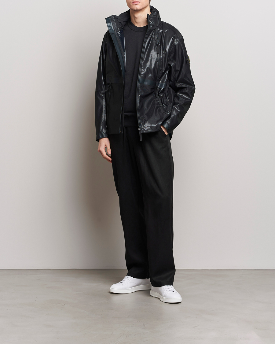 Herre | Jakker | Stone Island | Metallic Run Proof Nylon Jacket Cobalt Blue