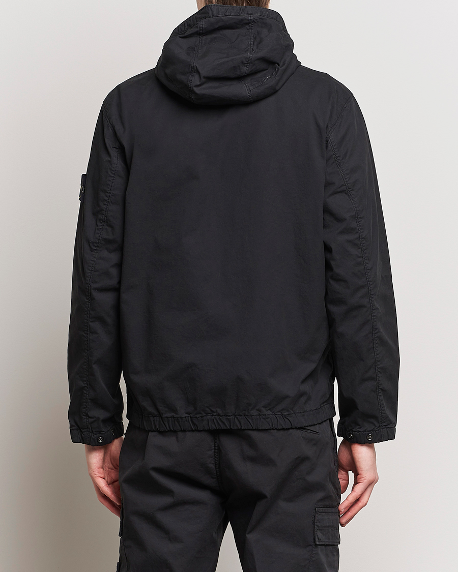 Herre | Jakker | Stone Island | Supima Cotton Hooded Jacket Black