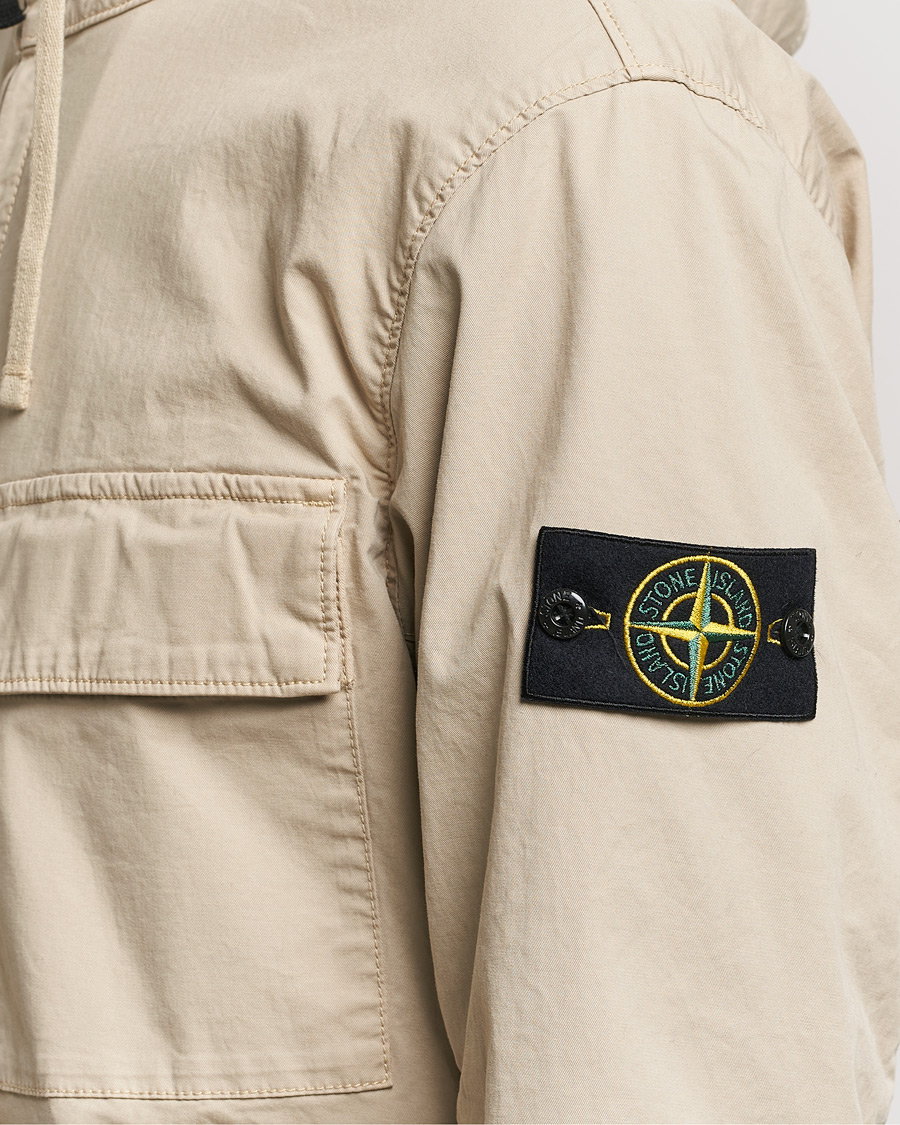 Herre | Jakker | Stone Island | Supima Cotton Hooded Jacket Sand