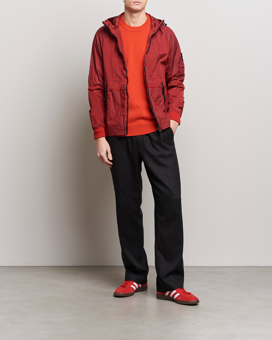 Herre | Jakker | Stone Island | Nylon Metal Hooded Jacket Red