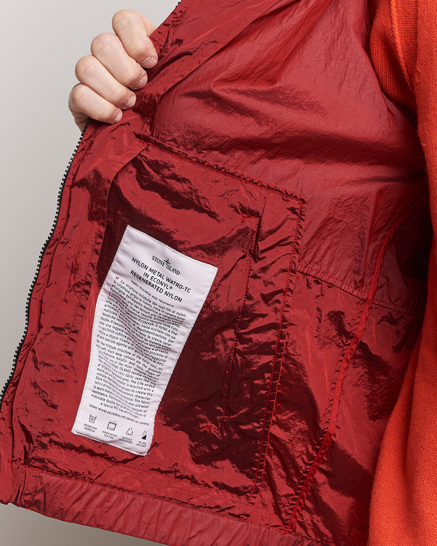 Herre | Jakker | Stone Island | Nylon Metal Hooded Jacket Red