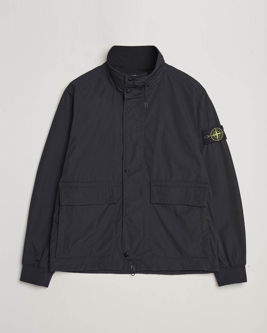 Herre | Jakker | Stone Island | Micro Twill Hooded Jacket Black