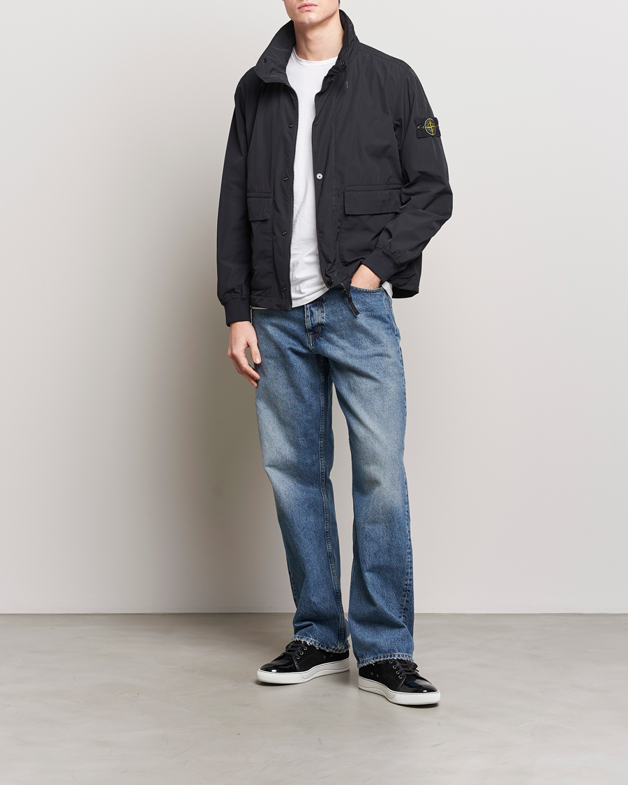Herre | Jakker | Stone Island | Micro Twill Hooded Jacket Black