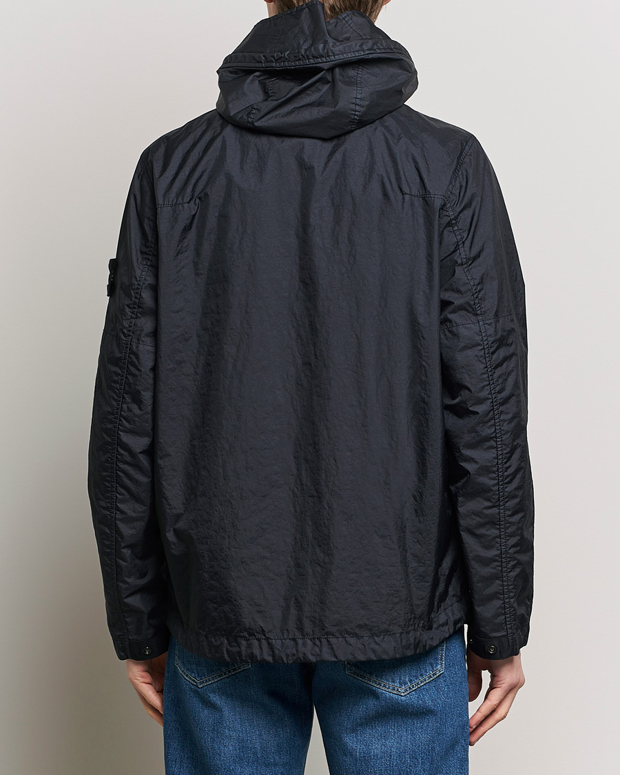 Herre | Jakker | Stone Island | Membrana Hooded Jacket Navy Blue