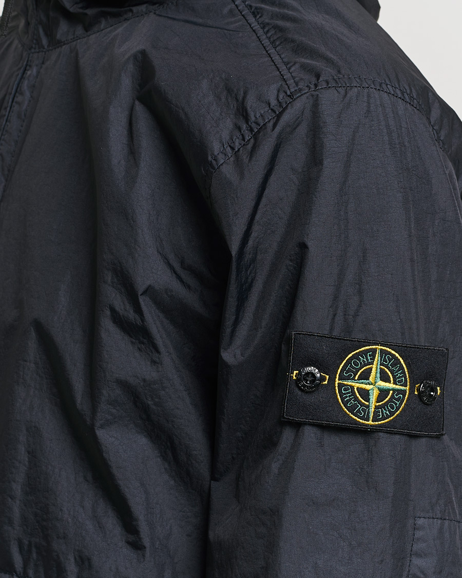 Herre | Jakker | Stone Island | Membrana Hooded Jacket Navy Blue