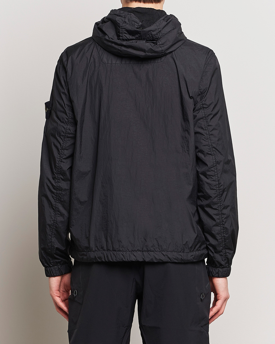 Herre | Jakker | Stone Island | Crinkle Reps Hooded Jacket Black