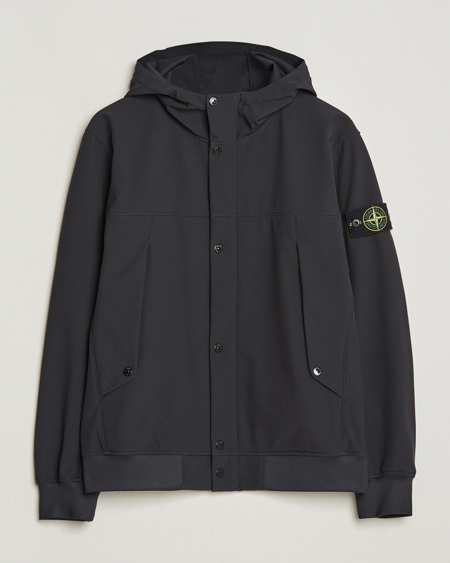 Herre | Jakker | Stone Island | Light Soft Shell Jacket Black