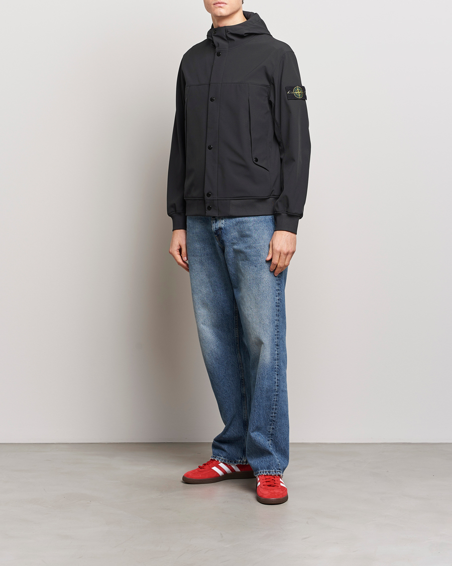 Herre | Jakker | Stone Island | Light Soft Shell Jacket Black