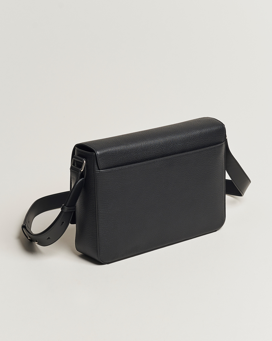 Herre | Smythson Ludlow Messenger Bag Black | Smythson | Ludlow Messenger Bag Black