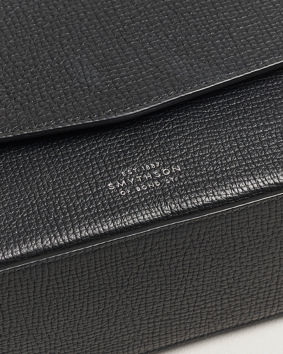 Herre | Smythson Ludlow Messenger Bag Black | Smythson | Ludlow Messenger Bag Black