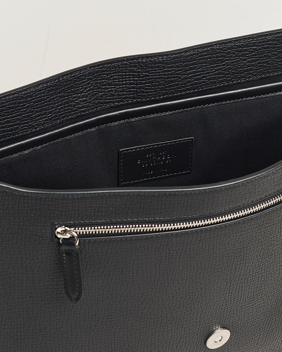 Herre | Smythson Ludlow Messenger Bag Black | Smythson | Ludlow Messenger Bag Black