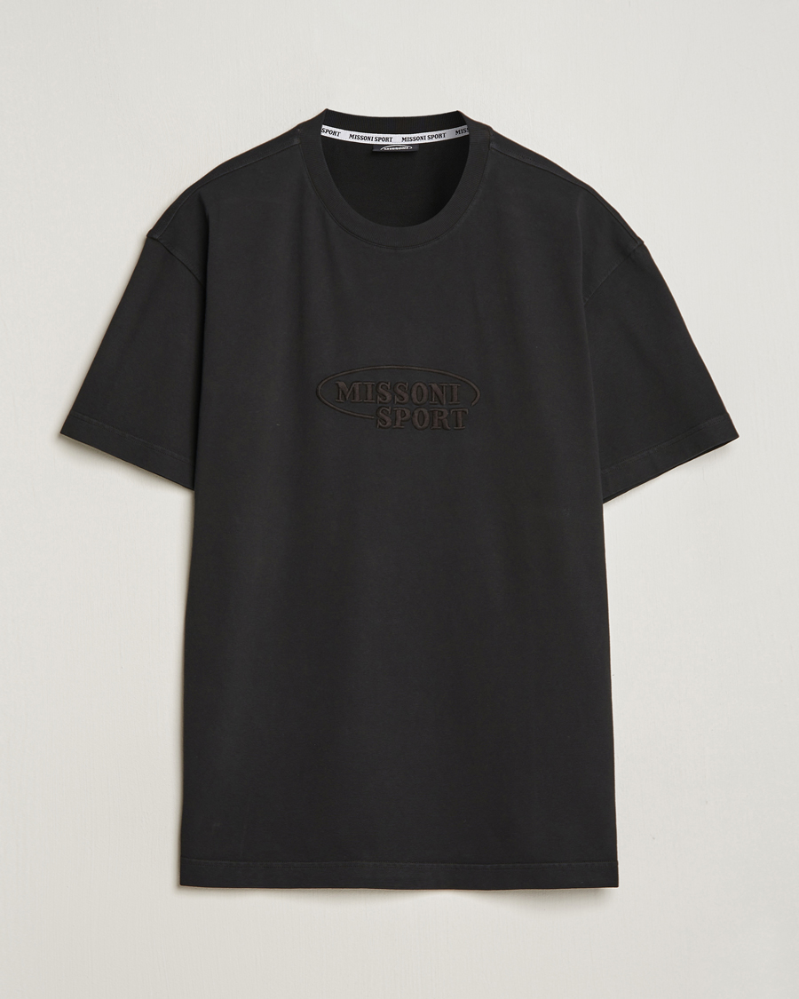 Herre | T-Shirts | Missoni | SPORT Short Sleeve T-Shirt Black