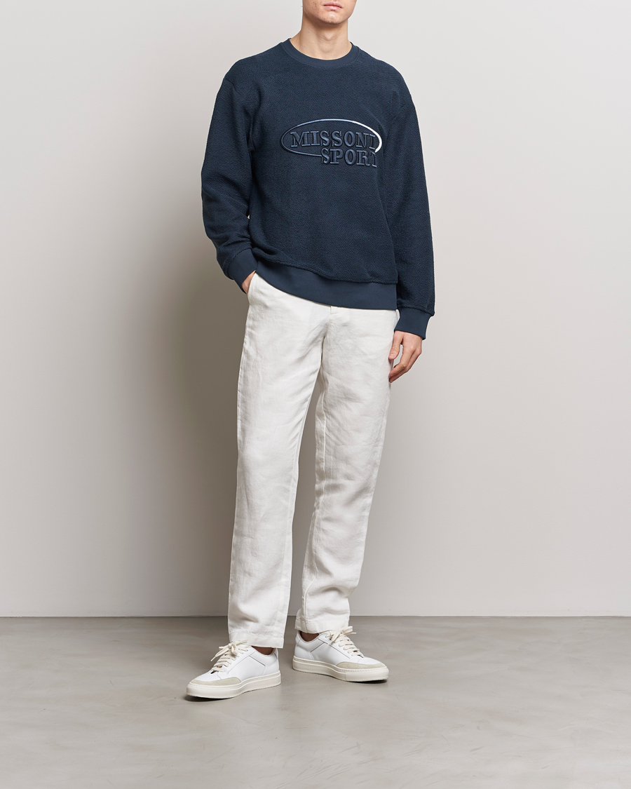 Herre | Trøjer | Missoni | SPORT Crewneck Sweatshirt Navy