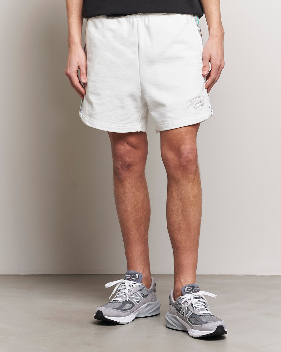 Herre | Afdelinger | Missoni | SPORT Sweatshorts White/Multi