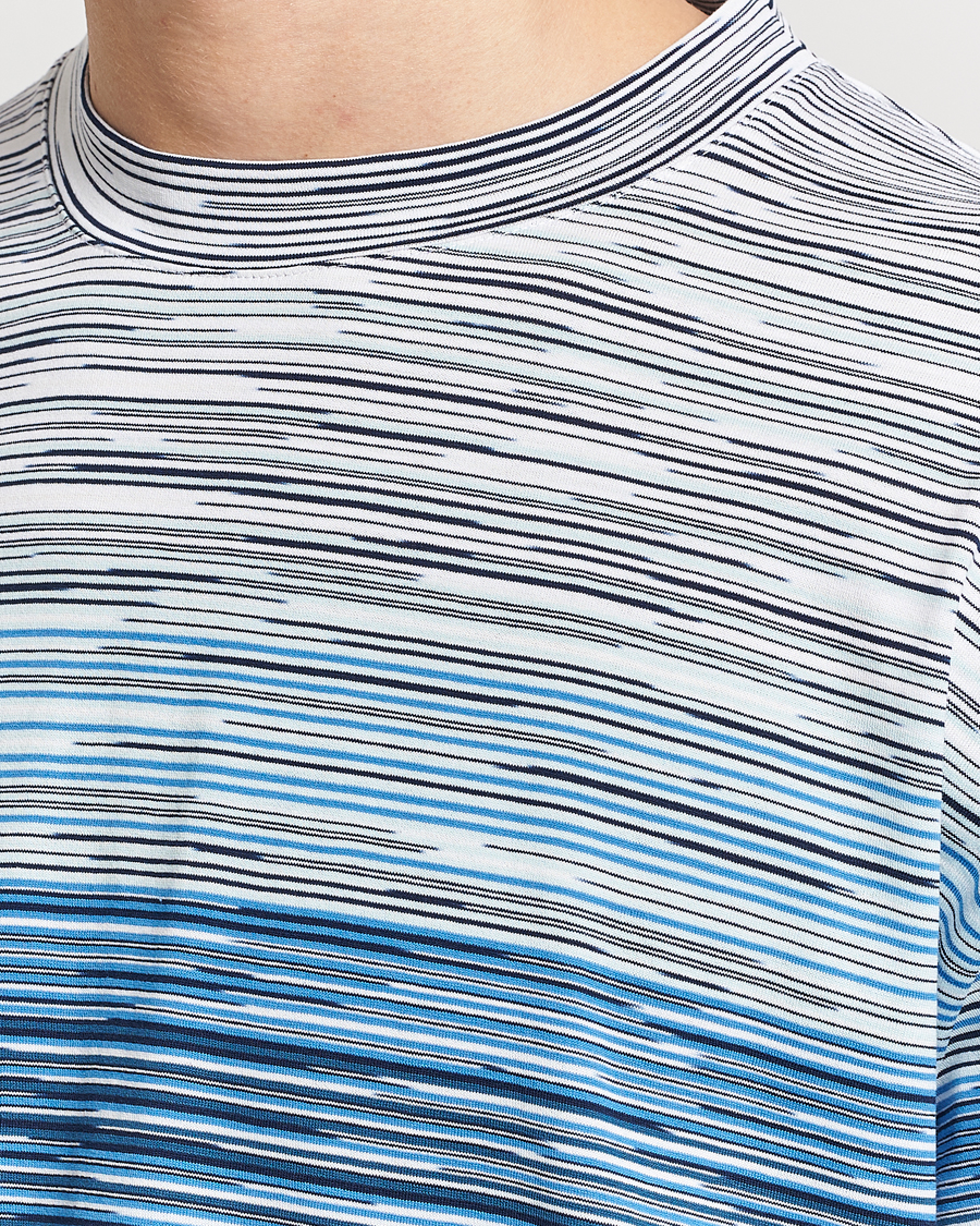 Herre | T-Shirts | Missoni | Space Dyed T-Shirt Blue
