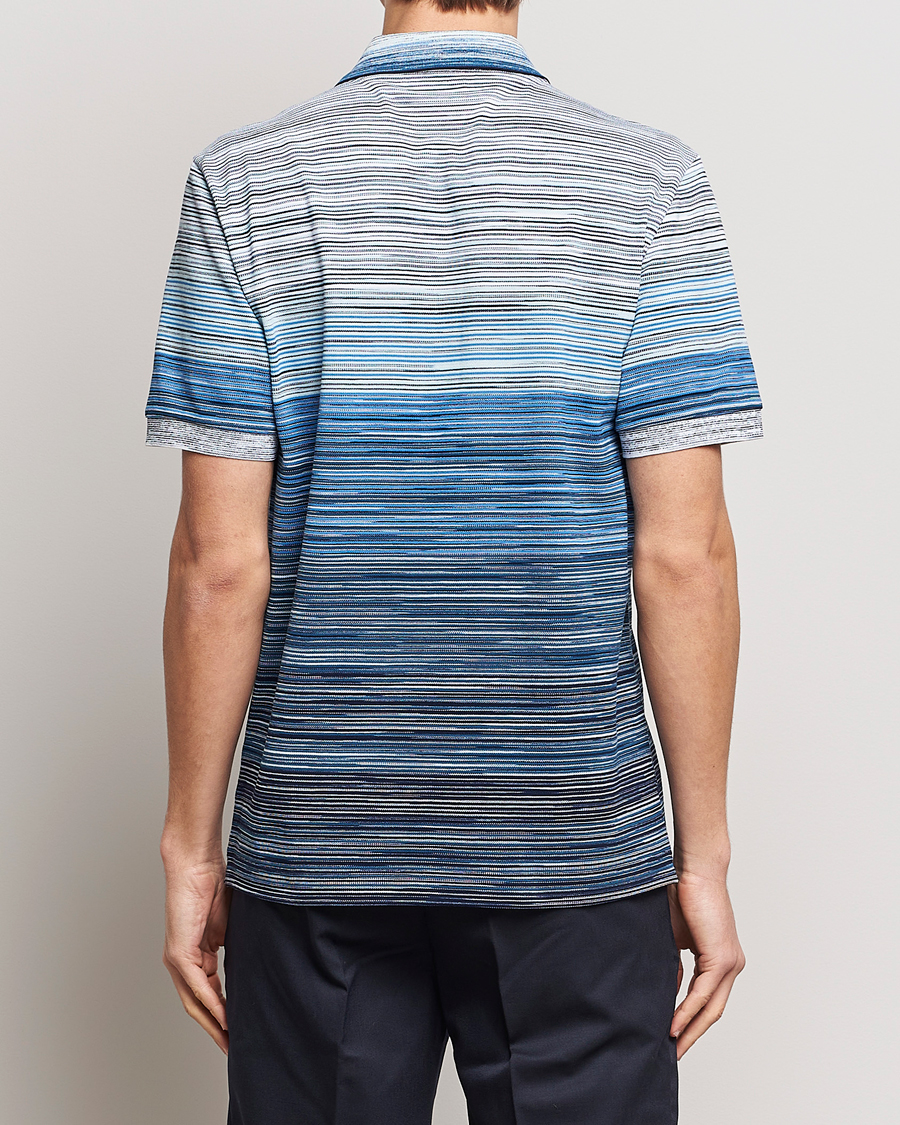 Herre | Polotrøjer | Missoni | Space Dyed Polo Blue