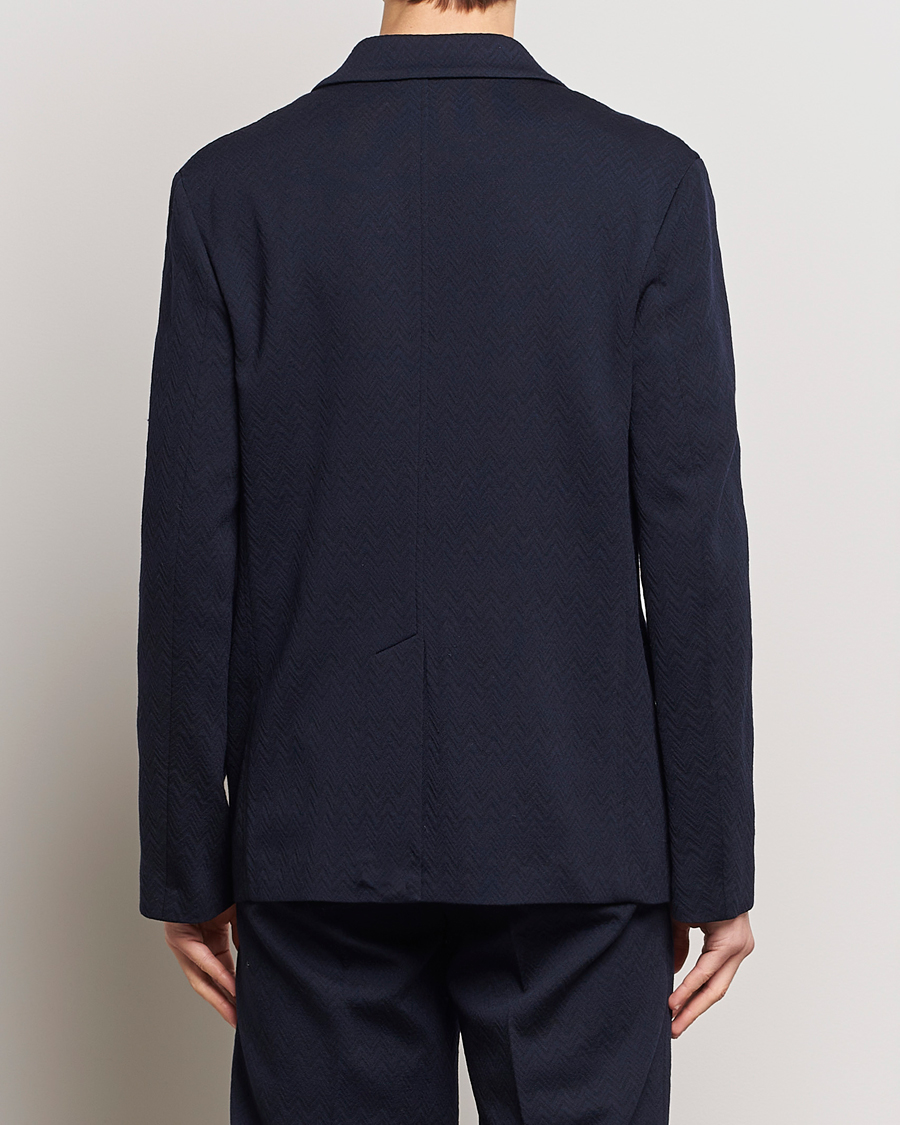 Herre | Blazere & jakker | Missoni | Chevron Wool Blazer Navy