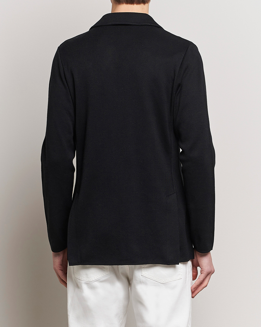 Herre | Blazere & jakker | Lardini | Knitted Cotton Blazer Black