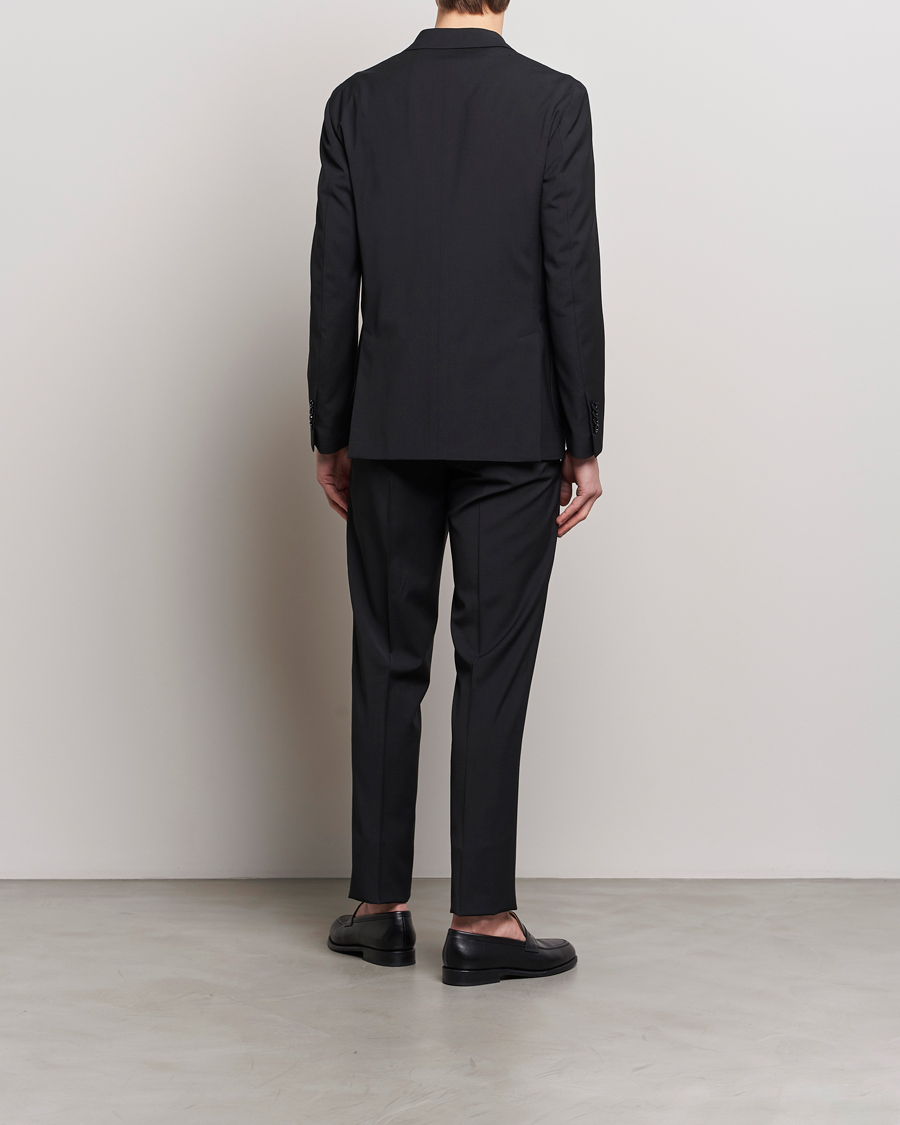 Herre | Tøj | Lardini | Travellers Soft Wool Suit Black