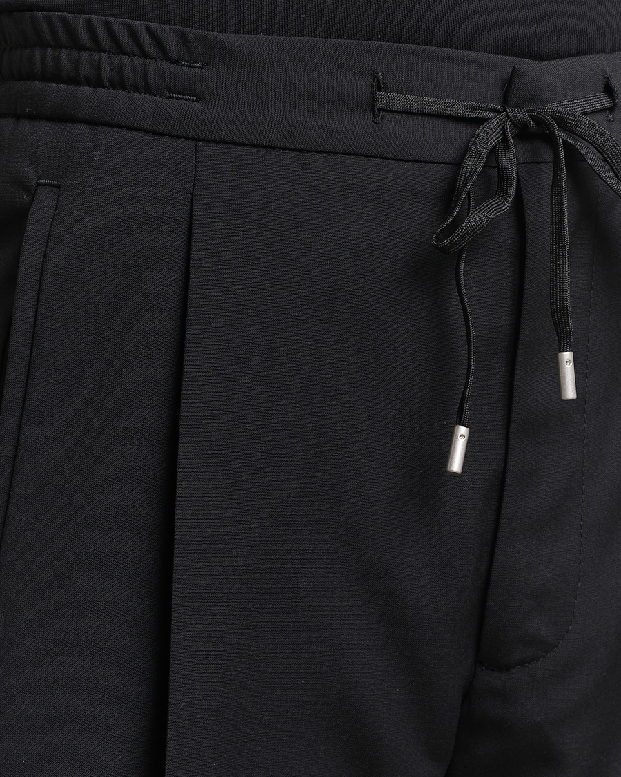 Herre | Jakkesæt | Lardini | Travellers Soft Wool Suit Black
