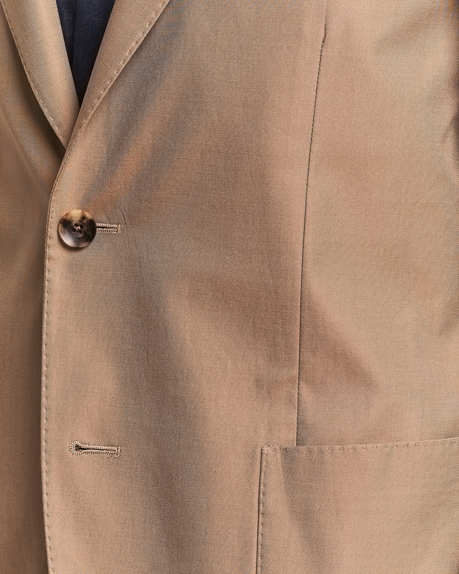 Herre | Jakkesæt | Lardini | Solaro Cotton Suit Light Brown