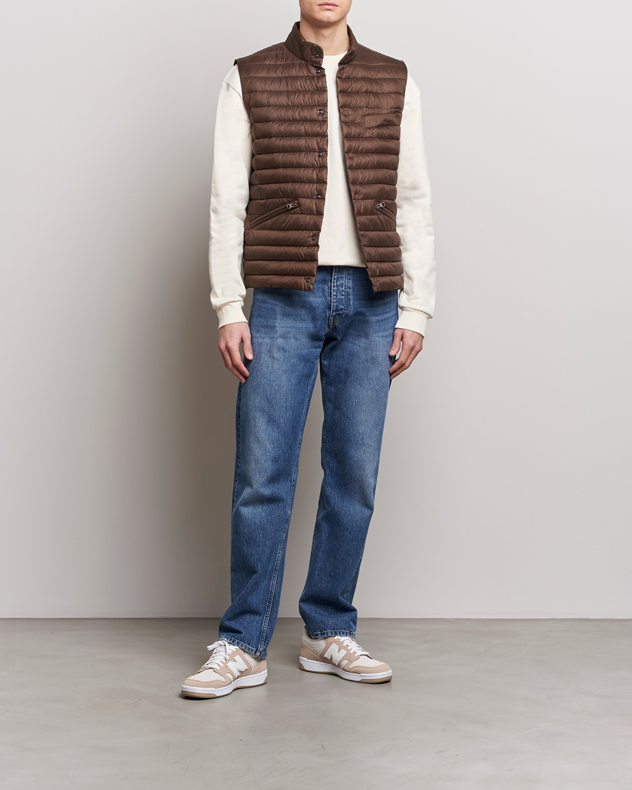 Herre | Jakker | Save The Duck | Aiko Lightweigt Padded Vest Soil Brown