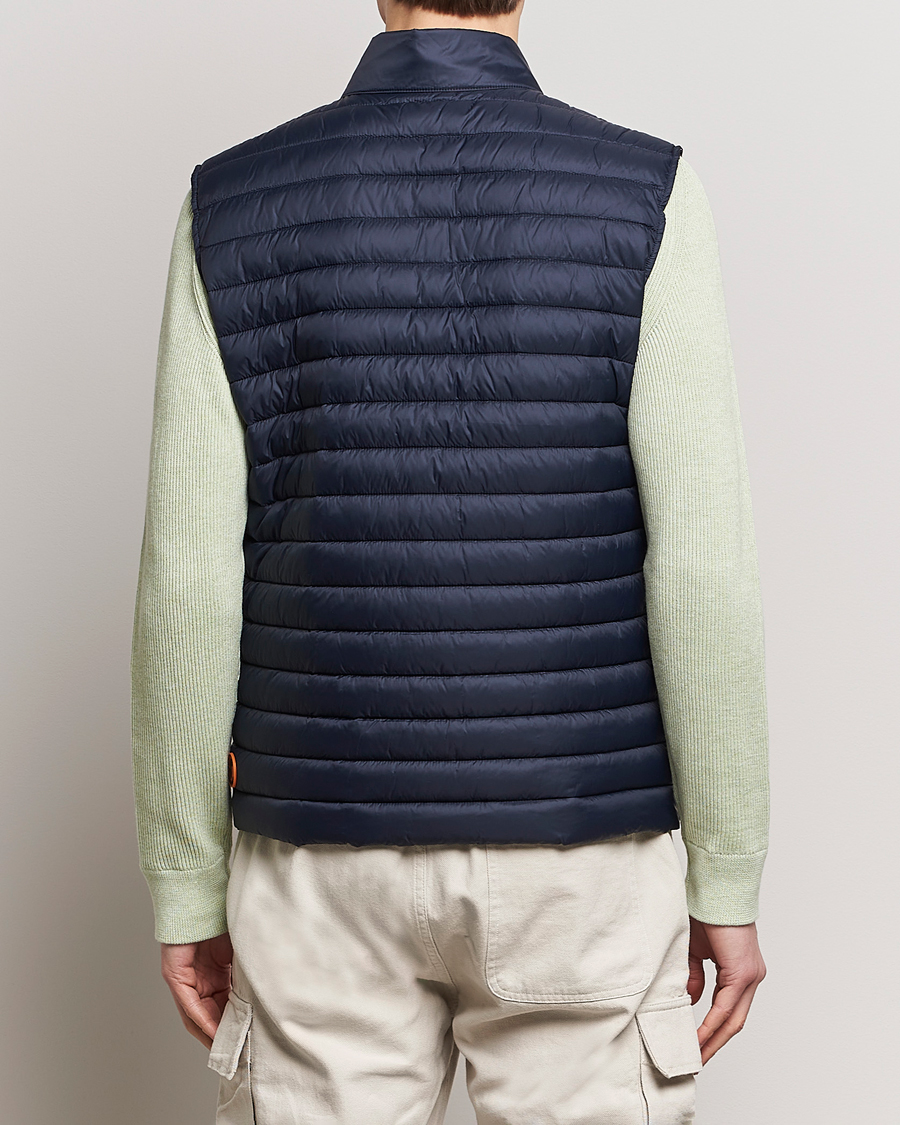 Herre | Jakker | Save The Duck | Aiko Lightweigt Padded Vest Blue Black