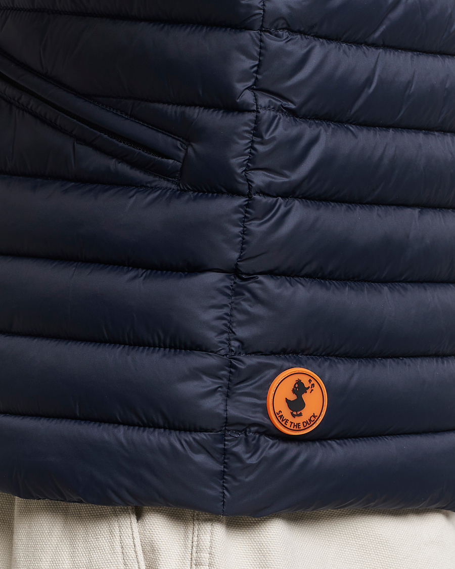 Herre | Jakker | Save The Duck | Aiko Lightweigt Padded Vest Blue Black