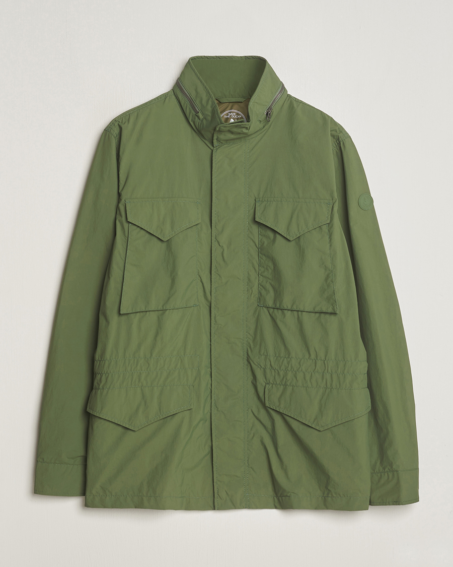 Herre | Jakker | Save The Duck | Mako Water Repellent Nylon Field Jacket Dusty Olive
