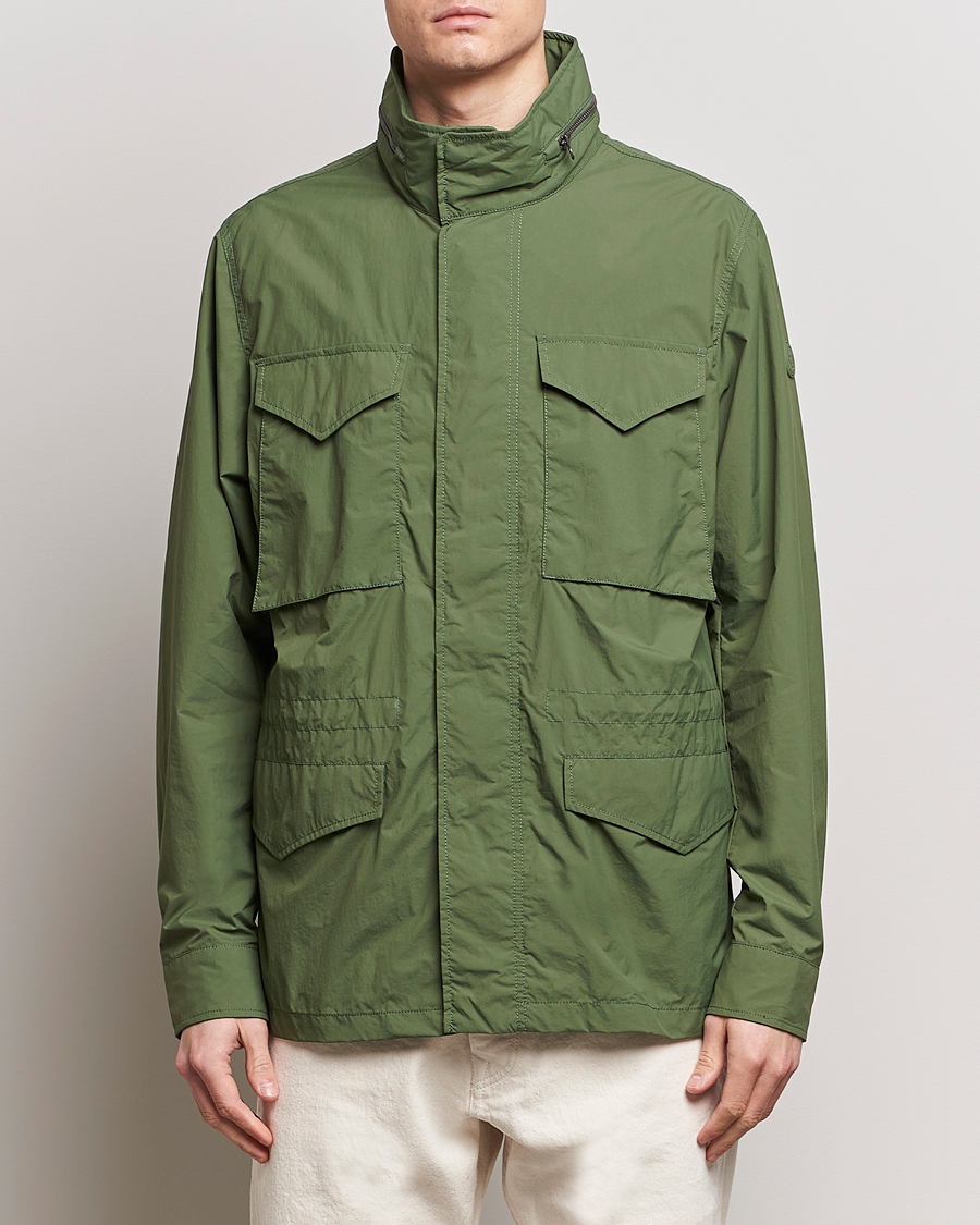 Herre |  | Save The Duck | Mako Water Repellent Nylon Field Jacket Dusty Olive