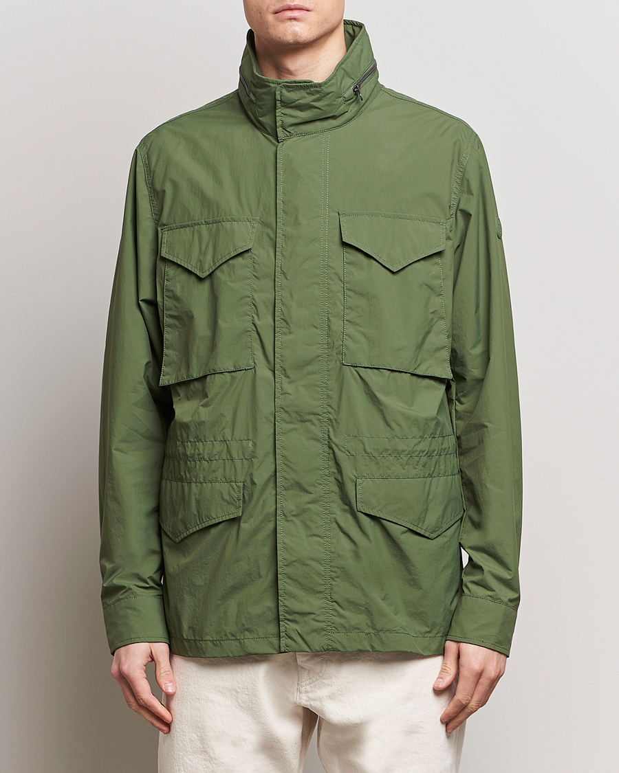 Herre | Field jackets | Save The Duck | Mako Water Repellent Nylon Field Jacket Dusty Olive