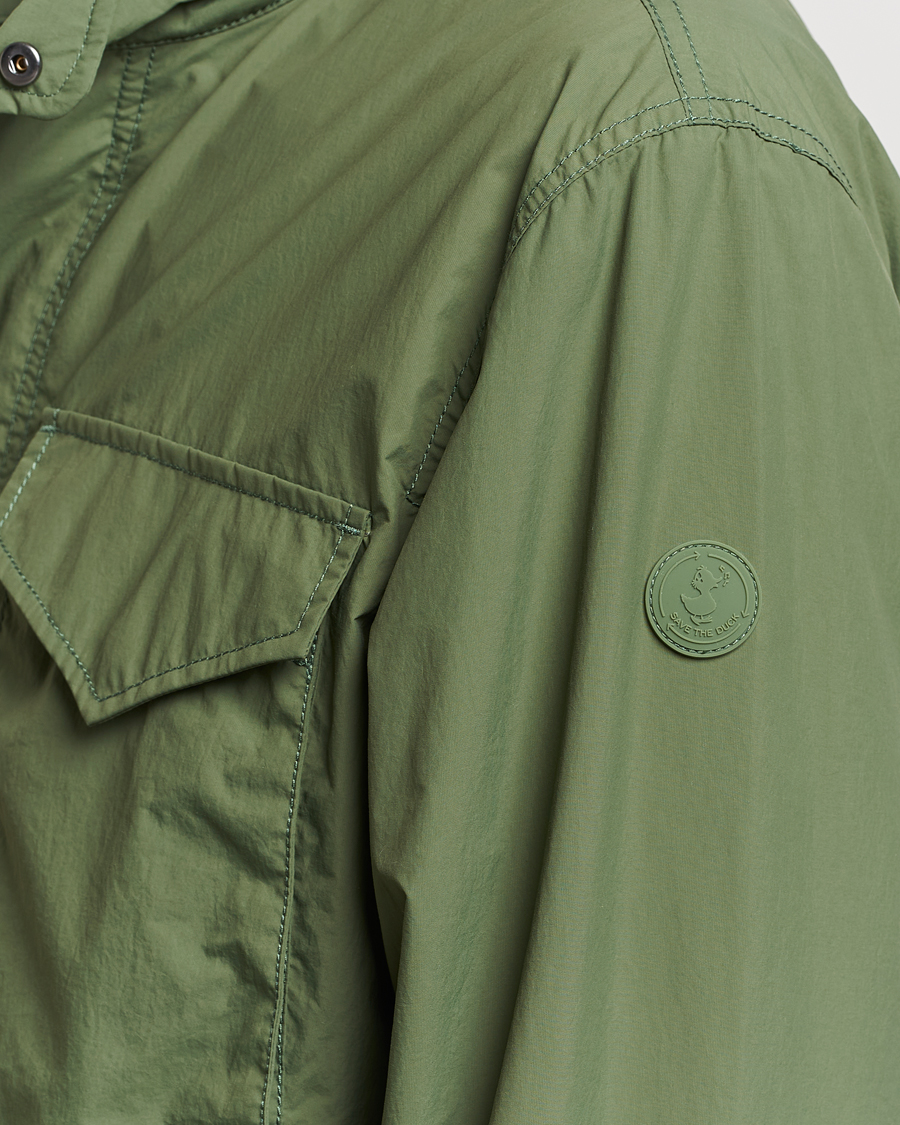 Herre | Jakker | Save The Duck | Mako Water Repellent Nylon Field Jacket Dusty Olive