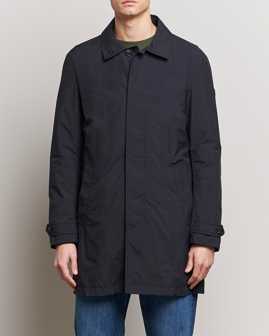 Herre | Efterårsjakker | Save The Duck | Rhys Water Repellent Nylon Coat Black