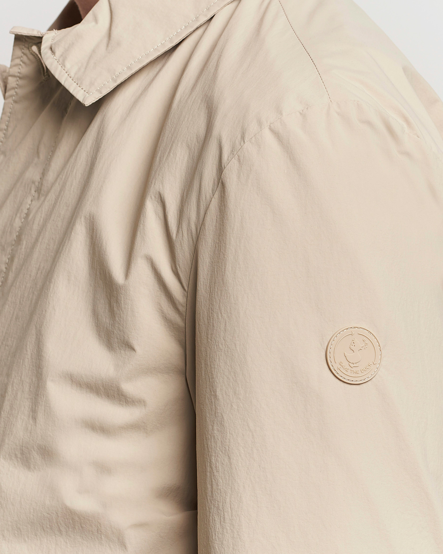 Herre | Jakker | Save The Duck | Rhys Water Repellent Nylon Coat Stone Beige