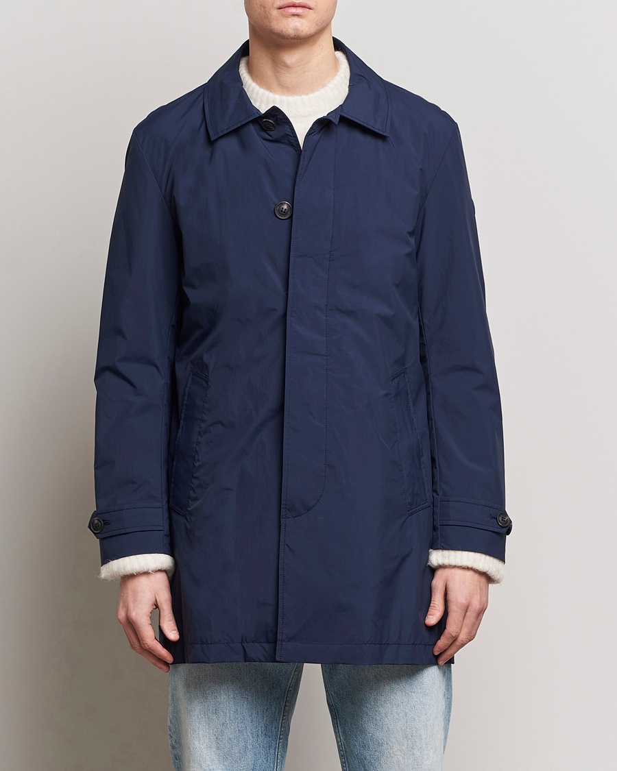 Herre | Udsalg | Save The Duck | Rhys Water Repellent Nylon Coat Navy Blue