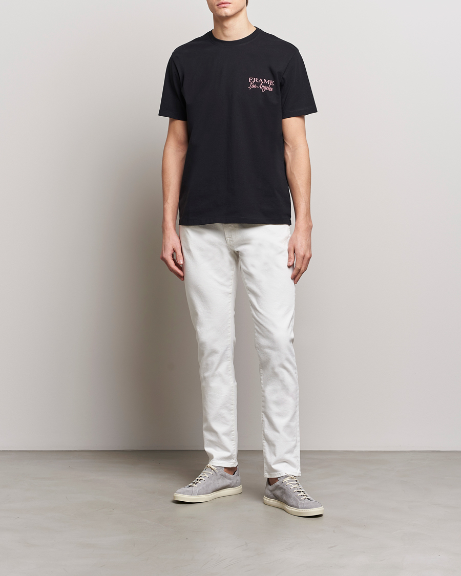 Herre | Jeans | FRAME | L'Homme Slim Stretch Jeans Whisper White