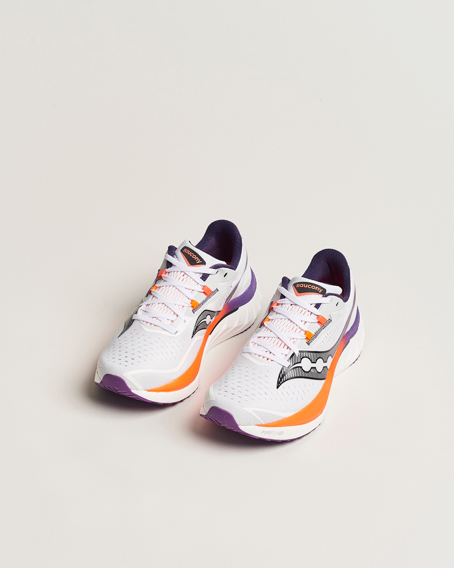 Herre | Løbesko | Saucony | Endorphin Speed 4 White/Vizi Orange