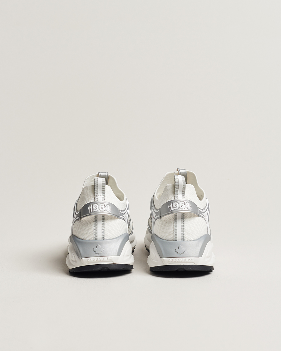 Herre | Dsquared2 Dash Sneaker White/Silver | Dsquared2 | Dash Sneaker White/Silver