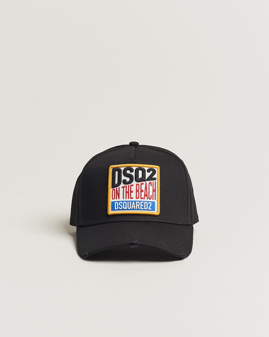 Herre | Dsquared2 Tropical Baseball Cap Black | Dsquared2 | Tropical Baseball Cap Black
