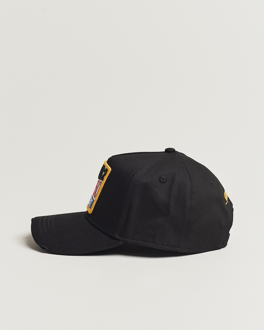 Herre | Dsquared2 Tropical Baseball Cap Black | Dsquared2 | Tropical Baseball Cap Black