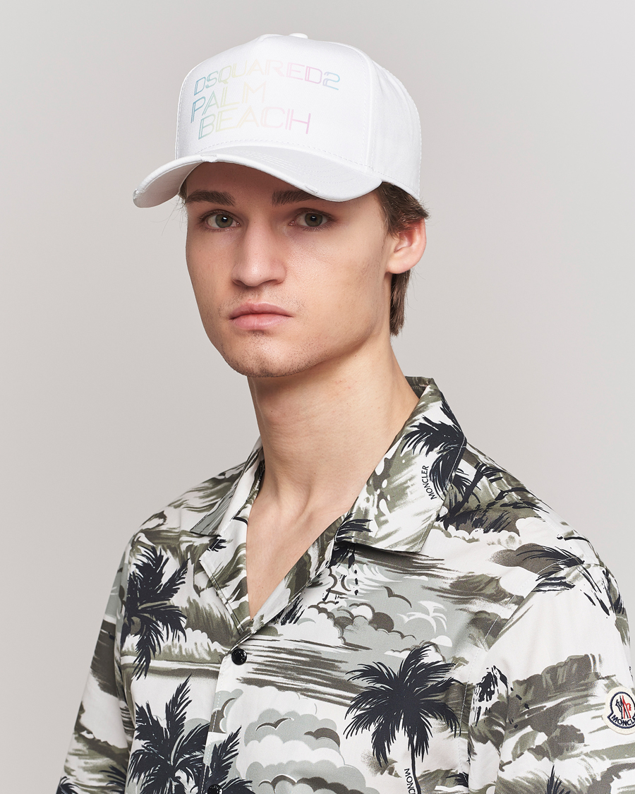 Herre | Dsquared2 | Dsquared2 | Palm Beach Baseball Cap White