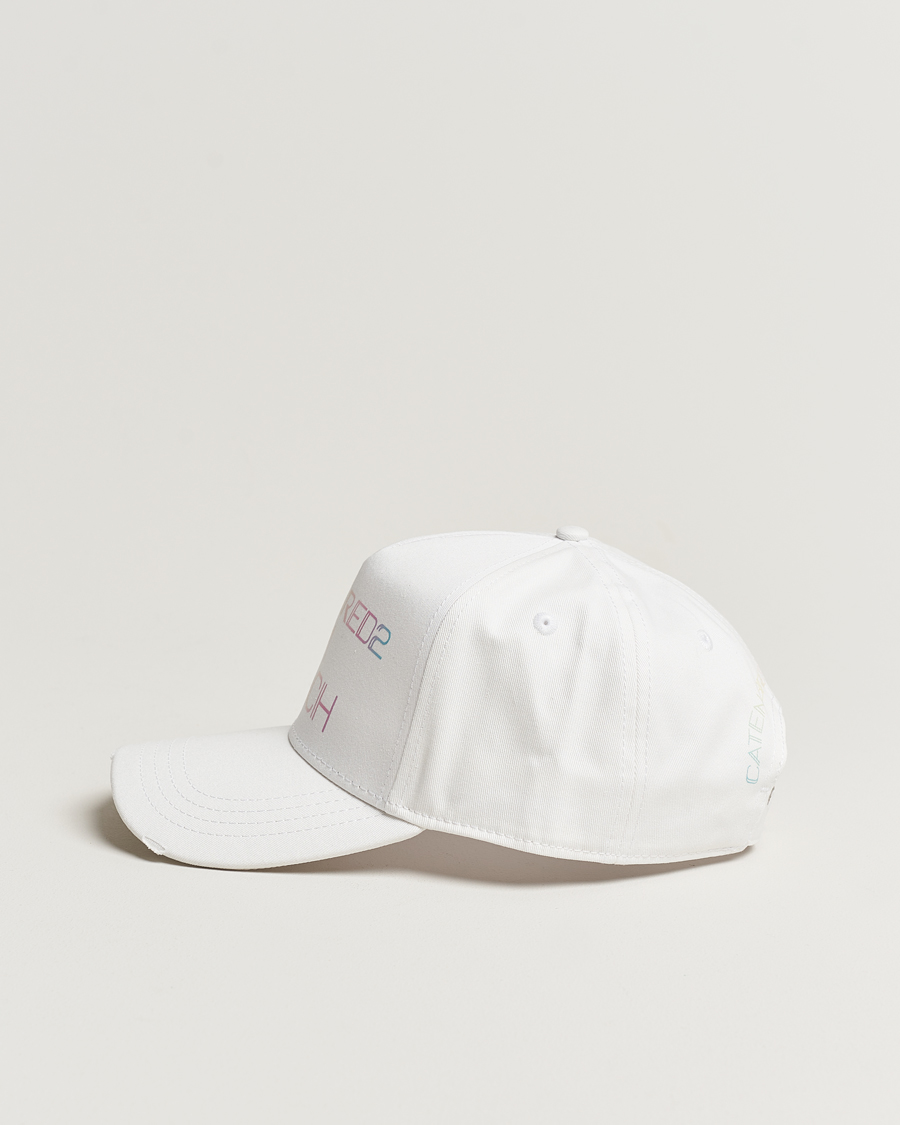 Herre | Dsquared2 Palm Beach Baseball Cap White | Dsquared2 | Palm Beach Baseball Cap White